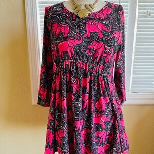 Simply Southern Elephant Print Tunic